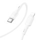 Кабель HOCO X83 Type-C to iP 20W, 1m, PVC, PVC connectors, White