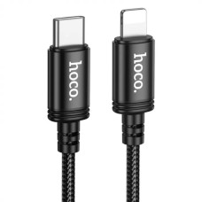 Кабель HOCO X91 Radiance PD charging data cable for iP(L=3M) Black
