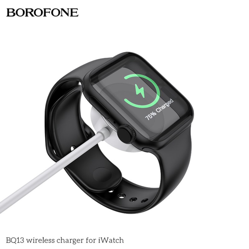Бездротовий зарядний пристрій BOROFONE BQ13 wireless charger for iWatch White