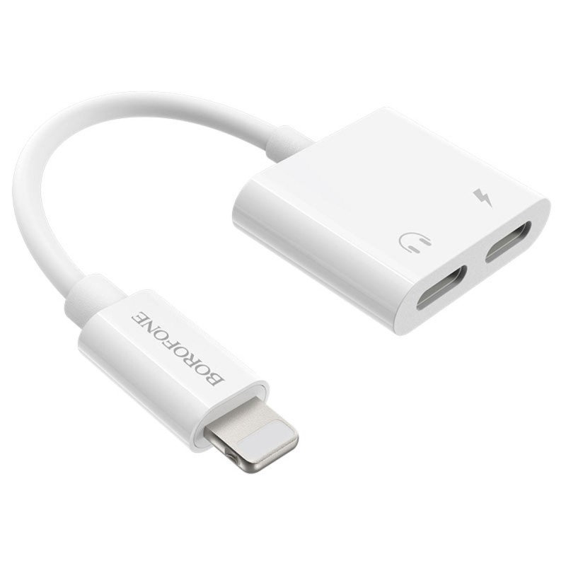 Кабель-перехiдник BOROFON BV11 Dual Lightning digital audio converter