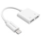 Кабель-перехiдник BOROFON BV11 Dual Lightning digital audio converter