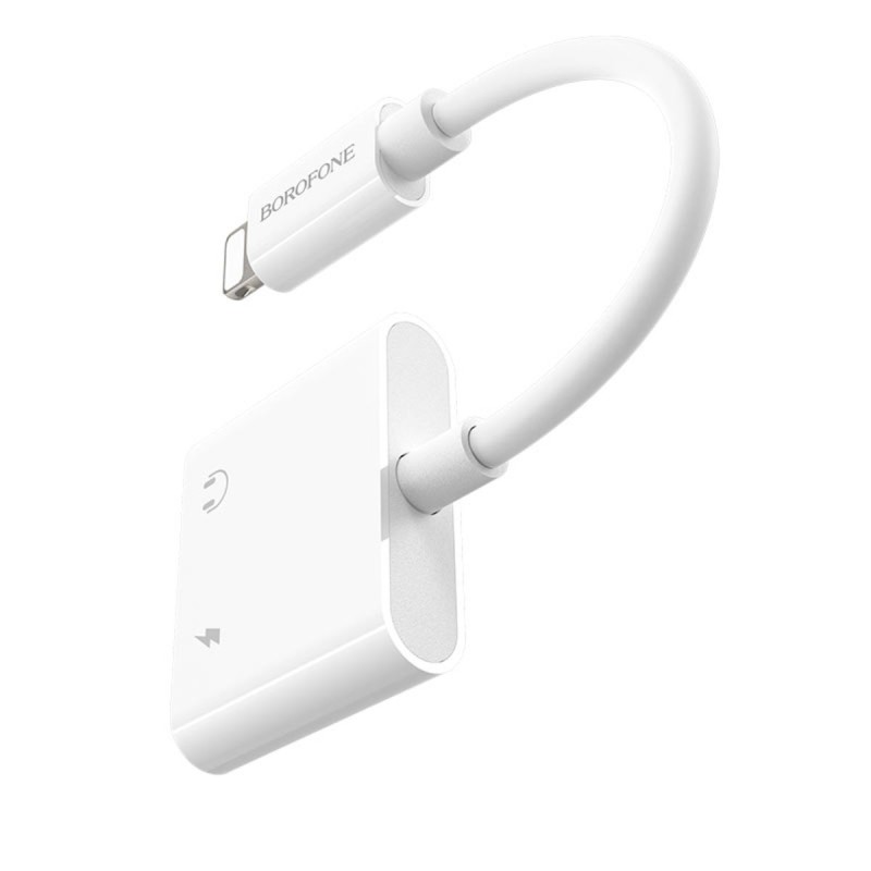 Кабель-перехiдник BOROFON BV11 Dual Lightning digital audio converter