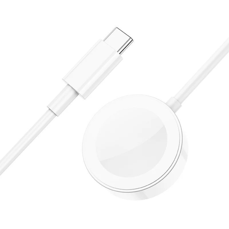 Бездротовий зарядний пристрій BOROFONE BQ13C iWatch wireless charger White