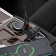 АЗП з FM-модулятором BOROFONE BC41 Eminency QC3.0 Car BT FM transmitter 18W Black