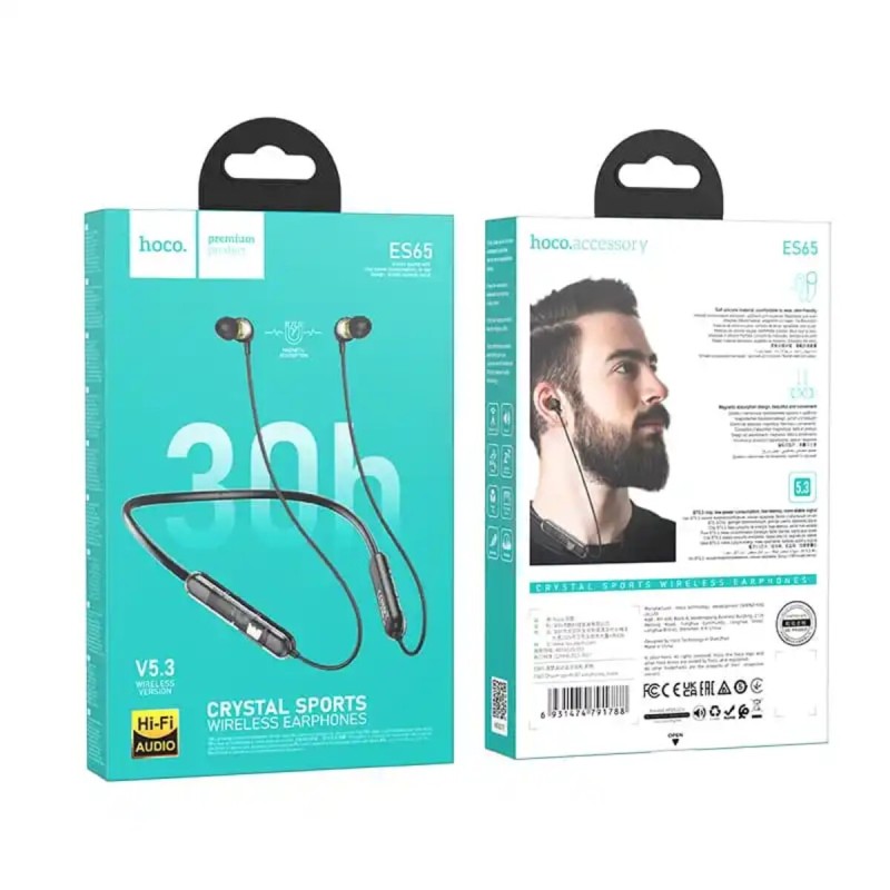 Навушники HOCO ES65 Dream sports BT earphones Black