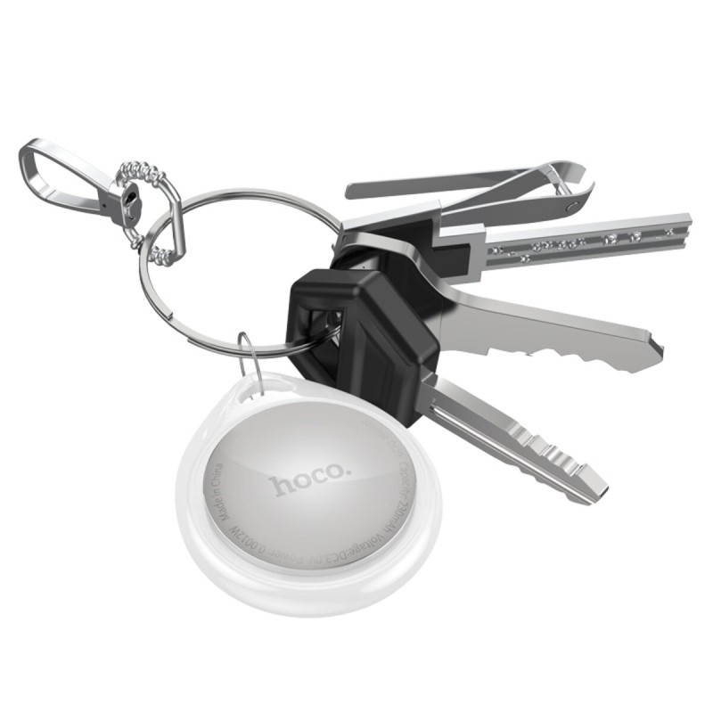 Трекер HOCO DI29 Plus Water droplet shape anti-lost tracker White