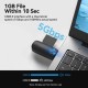 Картрідер Vention 2-in-1 USB 2.0 A Card Reader(SD+TF) Black Single Drive Letter (CLEB0)