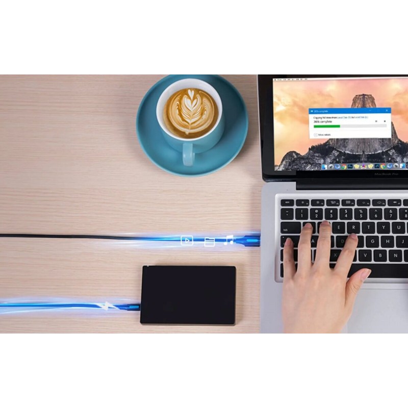 Кабель Vention USB 2.0 A Male to Mini-B Male Cable 1M Black PVC Type (COMBF)