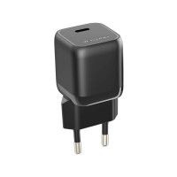 Зарядний пристрій Vention 1-port USB-C GaN Charger(30W) EU-Plug Black (FAKB0-EU)