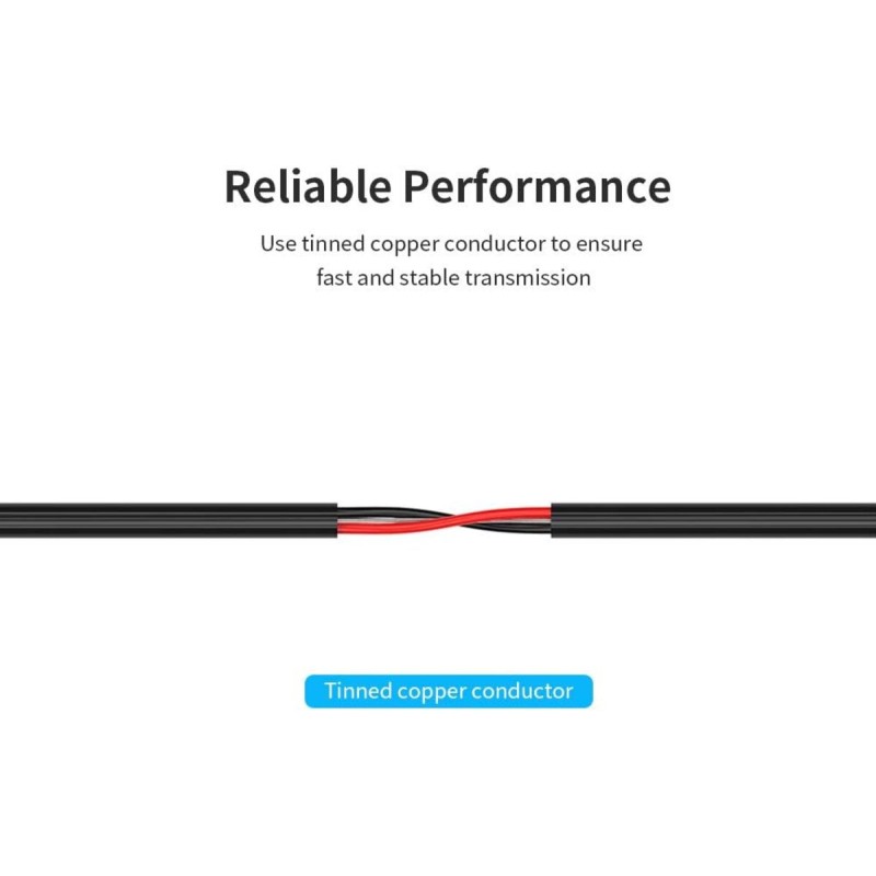 Кабель Vention 3.5mm TRS Male to Dual 6.35mm Male Audio Cable 1M Black (BACBF)