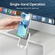 Тримач для телефону Height Adjustable Desktop Cell Phone Stand White Aluminum Alloy Type (KCQW0)