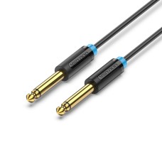 Кабель Vention 6.35mm TS Male to Male Audio Cable 1.5M Black (BAABG)