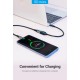 Кабель Vention USB 3.1(Gen 1) C Male to A Female OTG Cable 0.15M Black PVC Type (CCVBB)