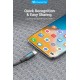 Кабель Vention USB 3.1(Gen 1) C Male to A Female OTG Cable 0.15M Black PVC Type (CCVBB)