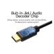 Кабель Перехідник Vention Type-C to 3.5mm Male Spring Audio Cable 1M Black Metal Type (BGABF)