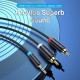 Кабель Vention 3.5MM Male to 2-Male RCA Adapter Cable 1.5M Black (BCLBG)