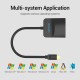 Адаптер Vention Mini DP to HDMI Converter 0.15M Black (HBCBB)