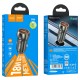 Автомобільний зарядний пристрій HOCO Z46 Blue shield single port QC3.0 18W (Micro) Metal Gray