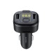 АЗП з FM-модулятором CHAROME C8 Grace FM Transmitter Black