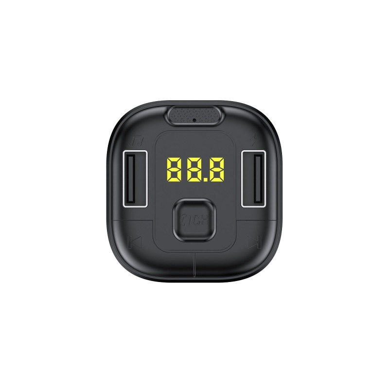 АЗП з FM-модулятором CHAROME C8 Grace FM Transmitter Black