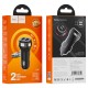 Автомобільний зарядний пристрій HOCO Z40 Superior dual port car charger Black