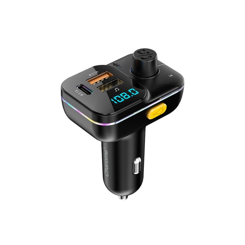 АЗП з FM-модулятором CHAROME CF1 Ambient Light FM Transmitter