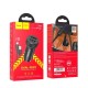 Автомобільний зарядний пристрій HOCO Z49 Level dual port car charger set(Type-C) Black