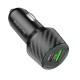 Автомобільний зарядний пристрій BOROFONE BZ21 Brilliant 48W dual port  PD30W+QC3.0 car charger Black