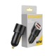 Автомобільний зарядний пристрій Essager City Dual USB-A Car Charger 60W  black (ECC2C1A-FF01)