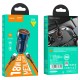 Автомобільний зарядний пристрій HOCO Z46 Blue shield single port QC3.0 18W (Type-C) Sapphire Blue