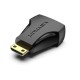 Адаптер Vention Mini HDMI Male to HDMI Female Adapter Black (AISB0)