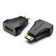 Адаптер Vention Mini HDMI Male to HDMI Female Adapter Black (AISB0)