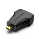 Адаптер Vention Micro HDMI Male to HDMI Female Adapter Black (AITB0)