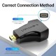Адаптер Vention Micro HDMI Male to HDMI Female Adapter Black (AITB0)