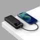 Зовнішній акумулятор Baseus Bipow Digital Display Power bank 20000mAh 20W Black (113840)