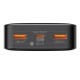 Зовнішній акумулятор Baseus Bipow Digital Display Power bank 20000mAh 20W Black (113840)