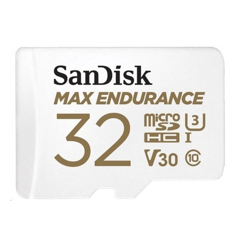 microSDHC (UHS-1 U3) SanDisk Max Endurance 32Gb class 10 V30 (100Mb/s) (adapterSD)