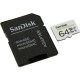 microSDXC (UHS-1 U3) SanDisk High Endurance 64Gb class 10 V30 (100Mb/s) (adapterSD)