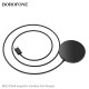 Бездротовий зарядний пристрій BOROFONE BQ11 Flash magnetic wireless fast charger Black