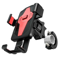 Тримач для мобільного HOCO CA73 Flying one-touch bicycle and motorcycle universal holder Black＆Red