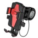 Тримач для мобільного HOCO CA73 Flying one-touch bicycle and motorcycle universal holder Black＆Red