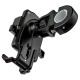 Тримач для мобільного HOCO CA73 Flying one-touch bicycle and motorcycle universal holder Black＆Red