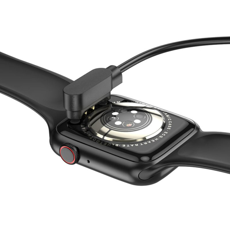 Кабель HOCO Y5 Pro/Y7/Y8 Smart watch charging cable Black