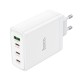 Мережевий зарядний пристрій HOCO N31 Leader PD100W four-port(3C1A) fast charger White