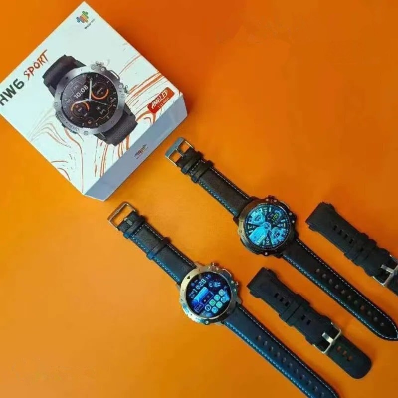Смарт-годинник HW6 Sport Amoled+IP67 Silver