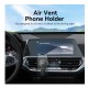Автотримач для телефону Vention Auto-Clamping Car Phone Mount With Duckbill Clip Black Disc Fashion Type (KCSB0)