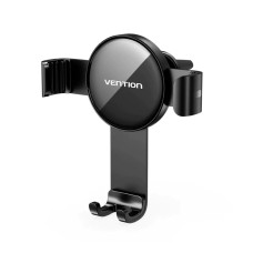 Автотримач для телефону Vention Auto-Clamping Car Phone Mount With Duckbill Clip Black Disc Fashion Type (KCSB0)