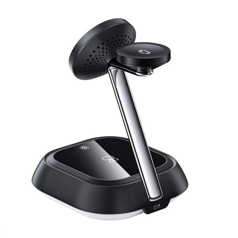 Бездротовий зарядний пристрій ACEFAST E16 desktop 3-in-1 wireless charging holder Black