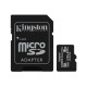 microSDHC (UHS-1) Kingston Canvas Select Plus 16Gb class 10 А1 (R-100MB/s) (adapter SD)