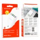 Мережевий зарядний пристрій BOROFONE BA79A Clever four-port PD20W(1C3A) White